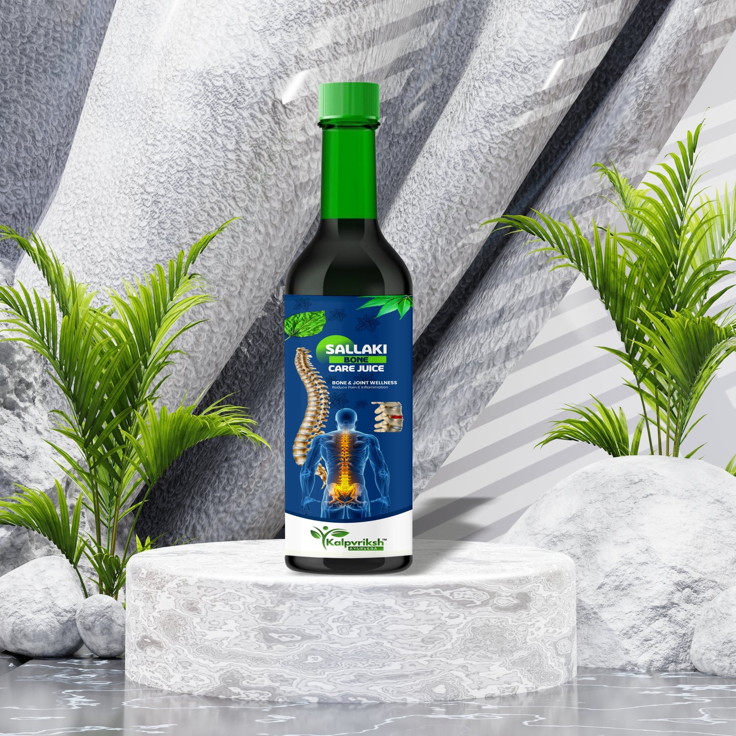 Sallaki Bone Care Juice Ayurvedic Joint & Bone Wellness Supplement