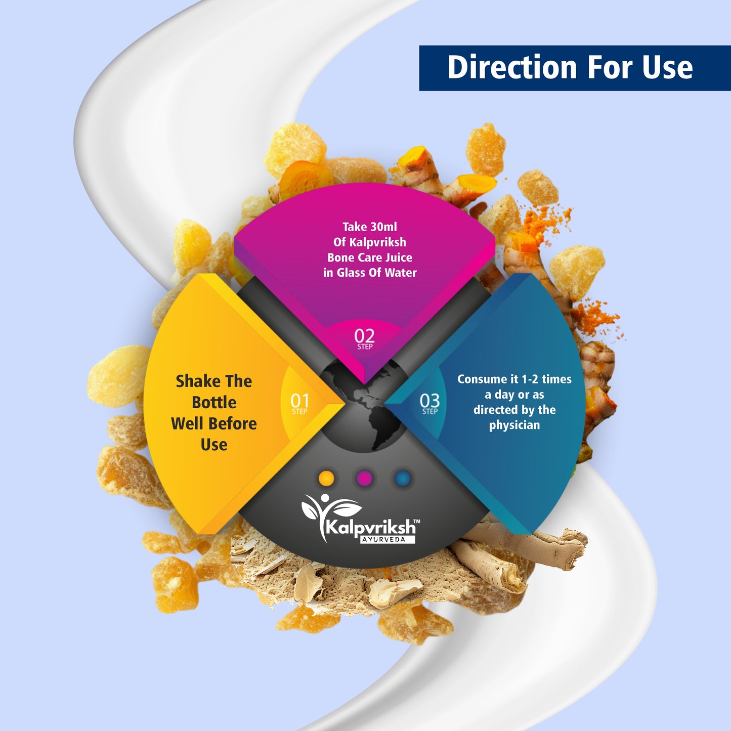 Sallaki Bone Care Juice Ayurvedic Joint & Bone Wellness Supplement