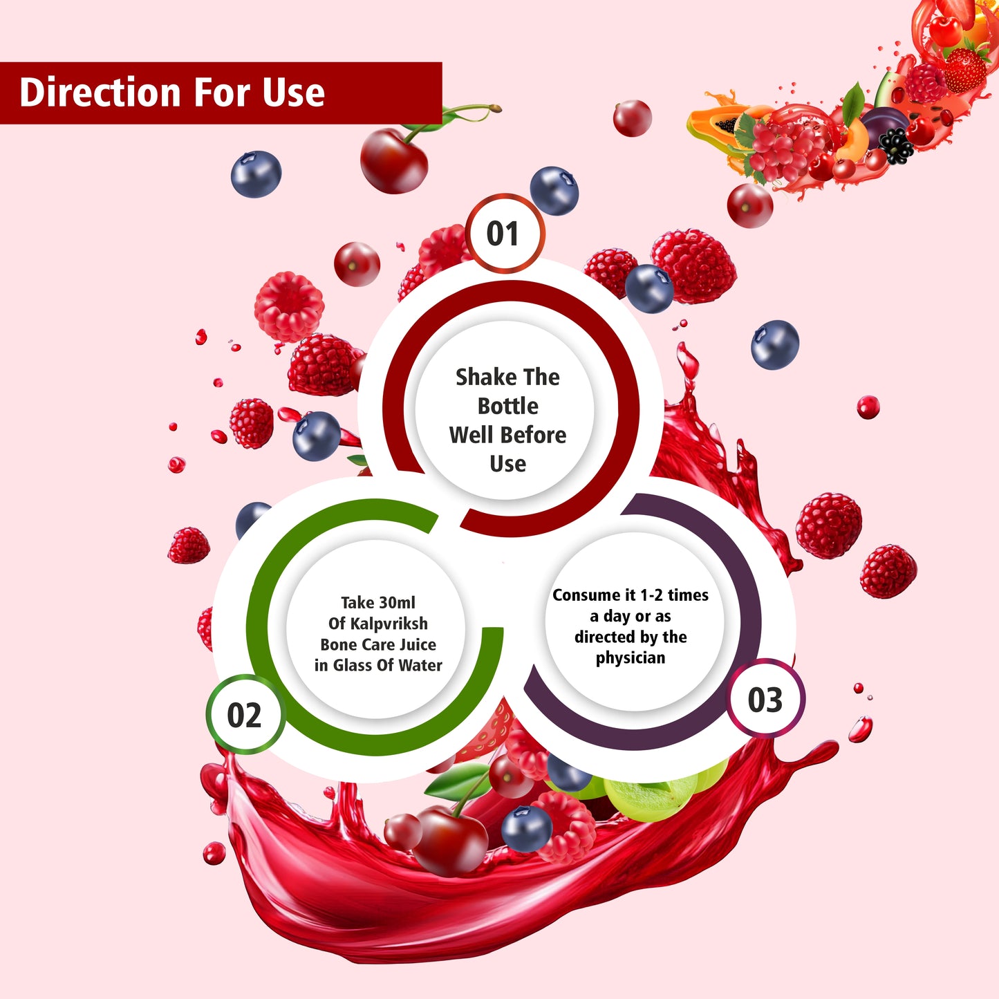 Kalpvriksh Ayurveda Berry Blast Herbal & Natural Sugar-Free Concentrated Drink
